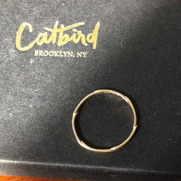 Catbird Candy Wrapper Gold Ring - Picture 15 of 16